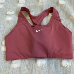 Nike Women’s Mauve Padded Sports Bra Size XL
